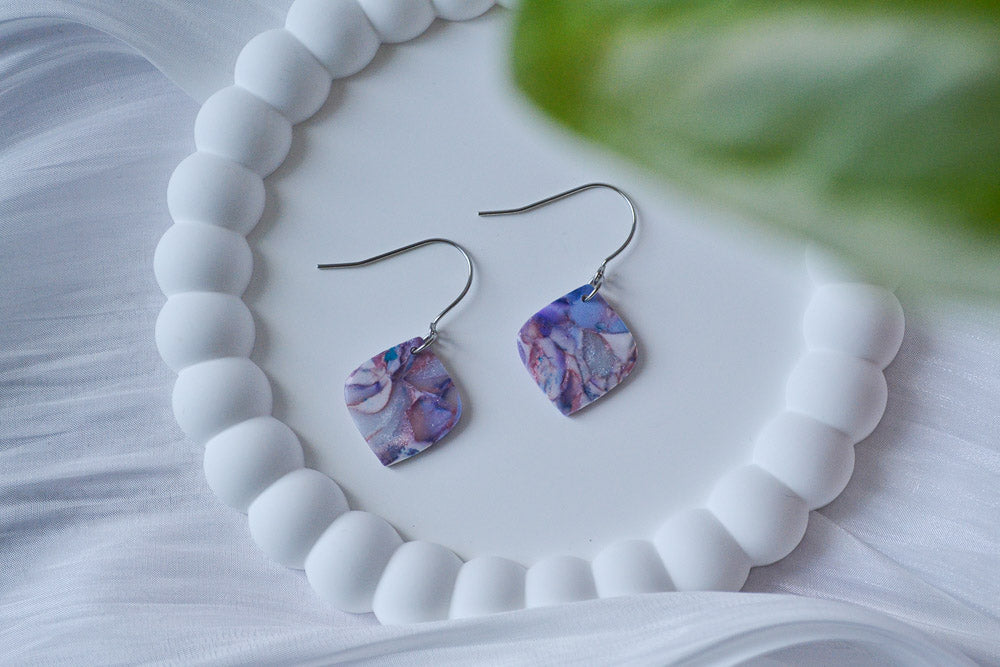 Mae Sparkling Ocean earrings