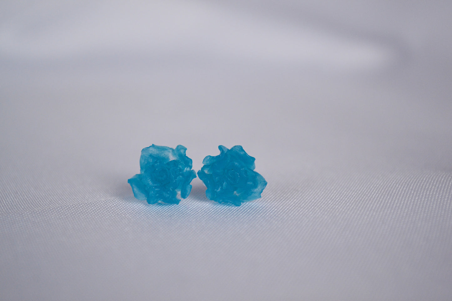 Rose stud earrings
