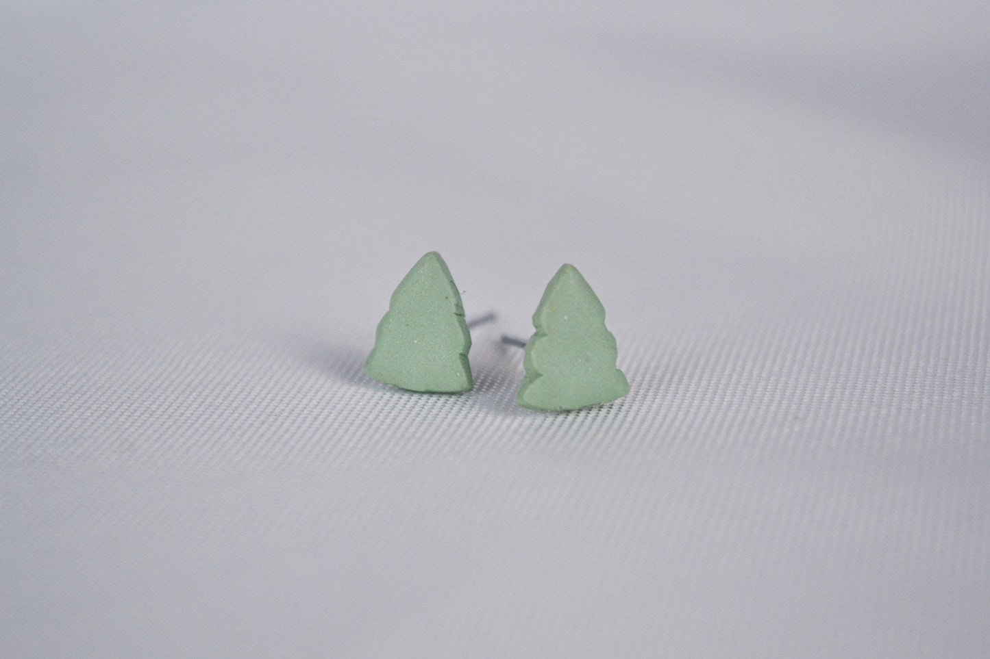 Christmas tree earrings